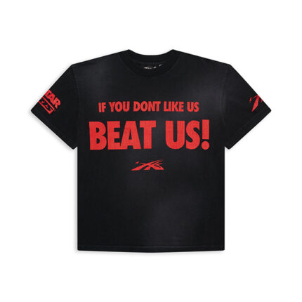 Beat Us Black T Shirt